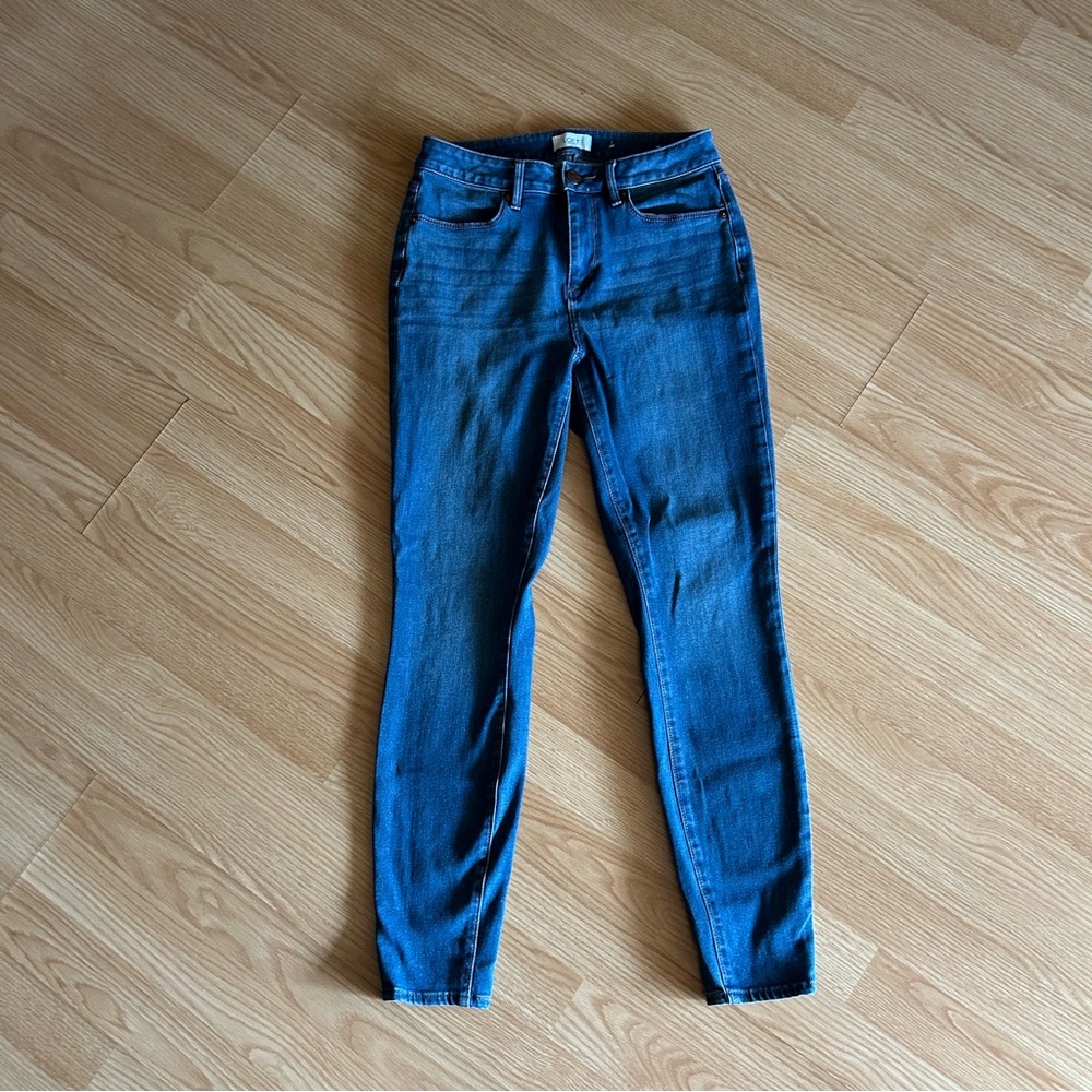 Loft Denim High Rise Curvy Legging Jeans Women’s 4